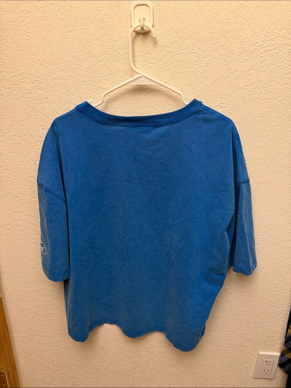 Ford Blue Crop Top ‘Motor Co.’ Graphic Tee - Picture 3 of 3